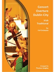 Concert Overture Dublin City Orchestra sheet music cover Thumbnail